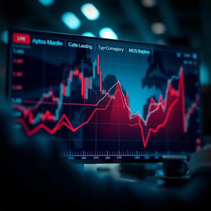 Graph illustrating key factors affecting Aptos market value and expert insights