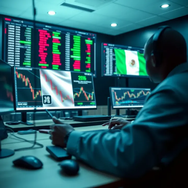 Illustration showing secure online trading environment with Nigerian flag