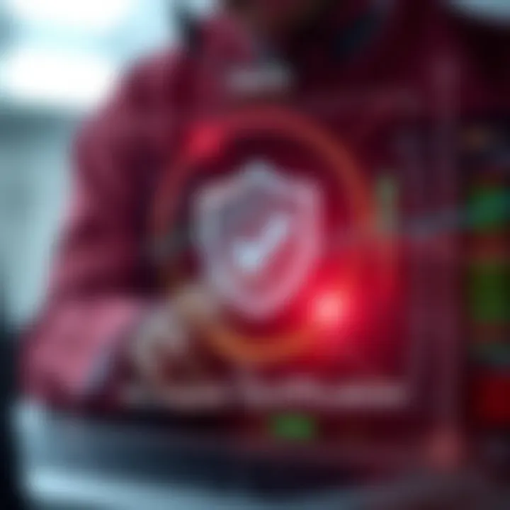 Account Verification and Security Measures on Deriv Platform Illustration of secure account verification with a digital shield and checkmark emphasizing account safety