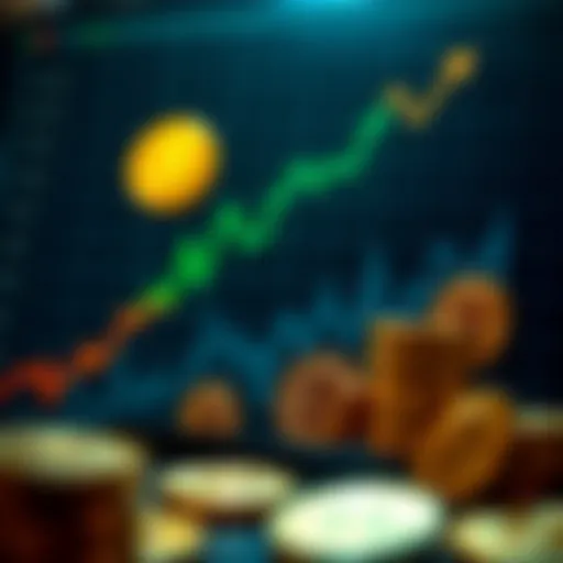 Graph showing upward trend in Ape Coin price with Nigerian currency symbols