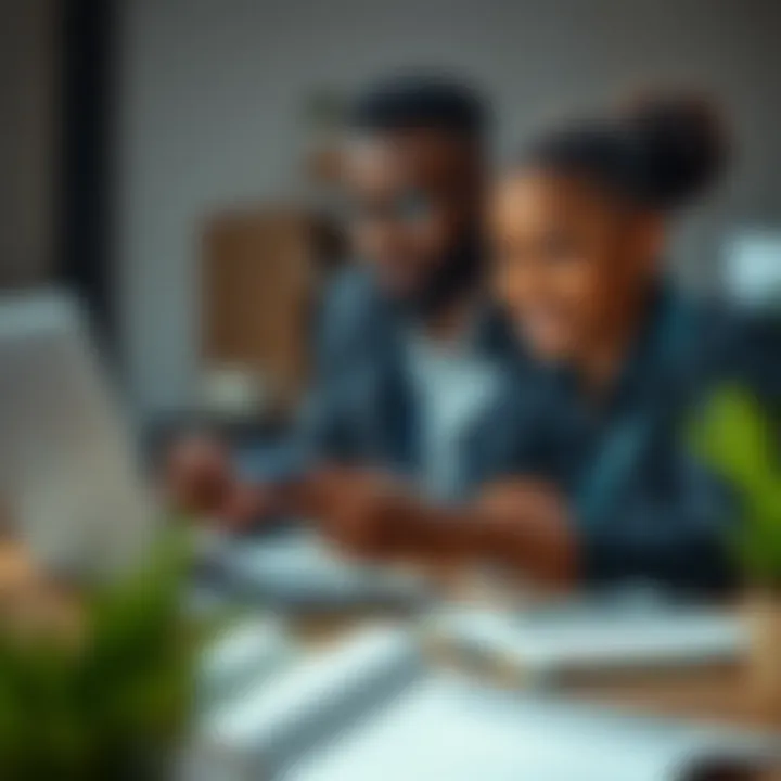 Balancing academic work with online income opportunities using a laptop and smartphone