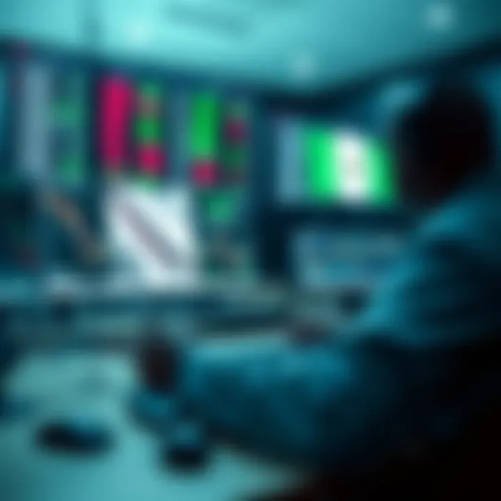 Illustration showing secure online trading environment with Nigerian flag