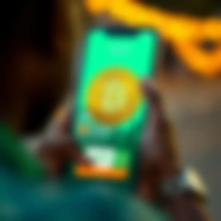 Using Bitcoin Cash Wallet in Nigeria Illustration of a mobile phone displaying Bitcoin Cash wallet interface with Nigerian Naira symbol