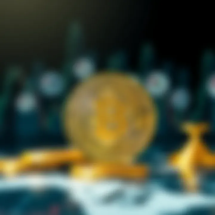 Impact of Economic and Regulatory Factors on Bitcoin Adoption in Nigeria Digital representation of bitcoin with overlay of Nigerian economic icons and regulatory symbols