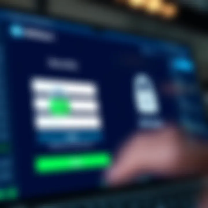 Secure login screen with multi-factor authentication emphasizing safety measures on BitMart