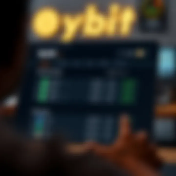 Screenshot of Bybit withdrawal interface showing cryptocurrency options