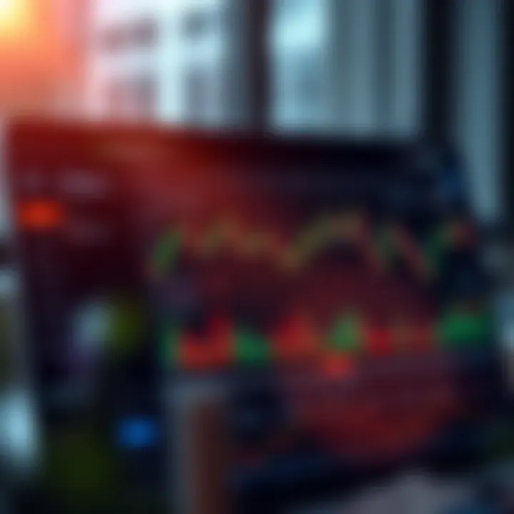 Dashboard of TradingView.com showing alert settings, drawing tools, and portfolio tracking features for market analysis