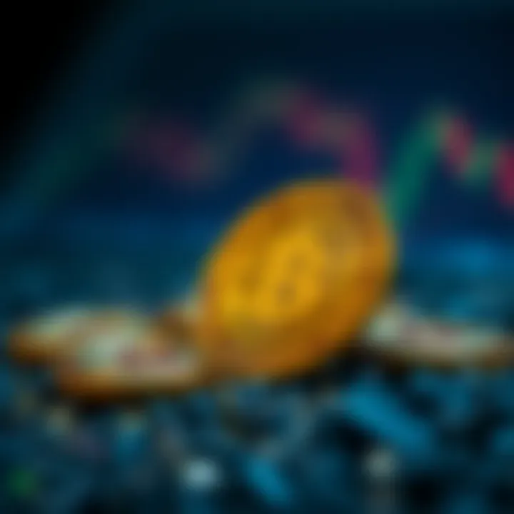 Illustration of cryptocurrency market factors influencing Binance Coin value