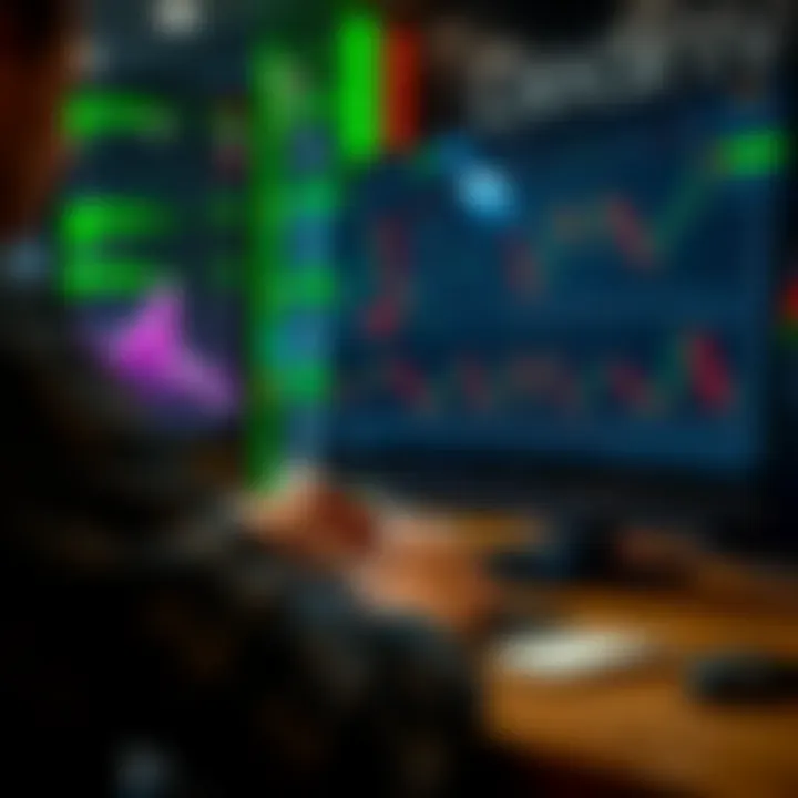 Deriv trading platform interface showcasing live trading options and market data