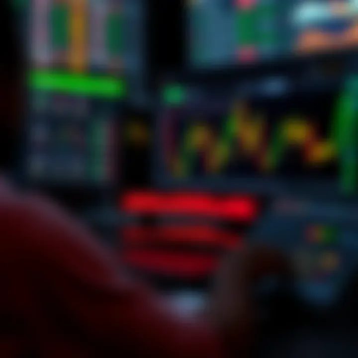 Expert Option trading platform interface showing digital asset charts and trading options