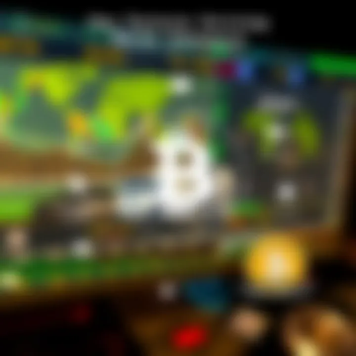 Illustration depicting factors influencing Bitcoin Cash market including supply, demand, and investor sentiment