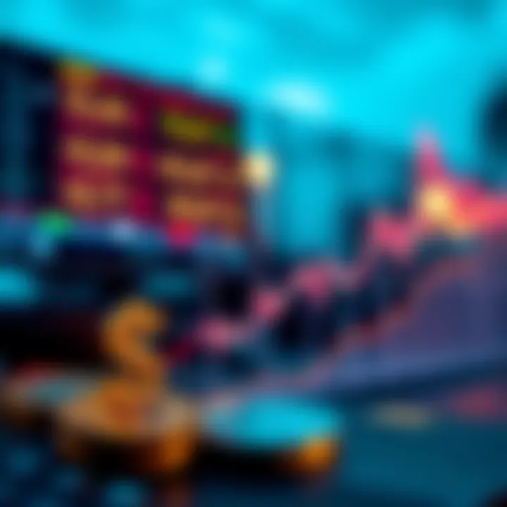 Forex Market Growth and Trends in Nigeria Graph showing upward trends and currency symbols representing successful forex trading in Nigeria