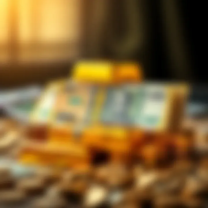 Stacked gold bars with Nigerian Naira banknotes, symbolizing local investment opportunities
