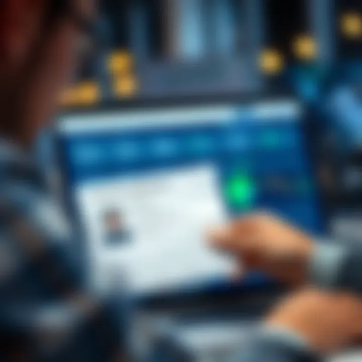 Account Verification Process on Deriv Platform User completing account verification on Deriv platform with identification documents