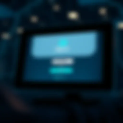 Secure Login Interface on Deriv Platform Secure login screen on Deriv trading platform with password entry