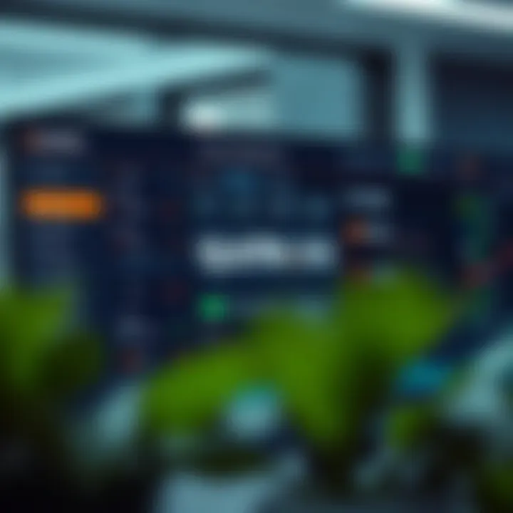 Dashboard of Quotex platform showing various trading tools and account options after login