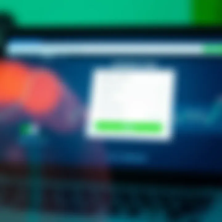 User interface showing account registration form on Binary.com platform