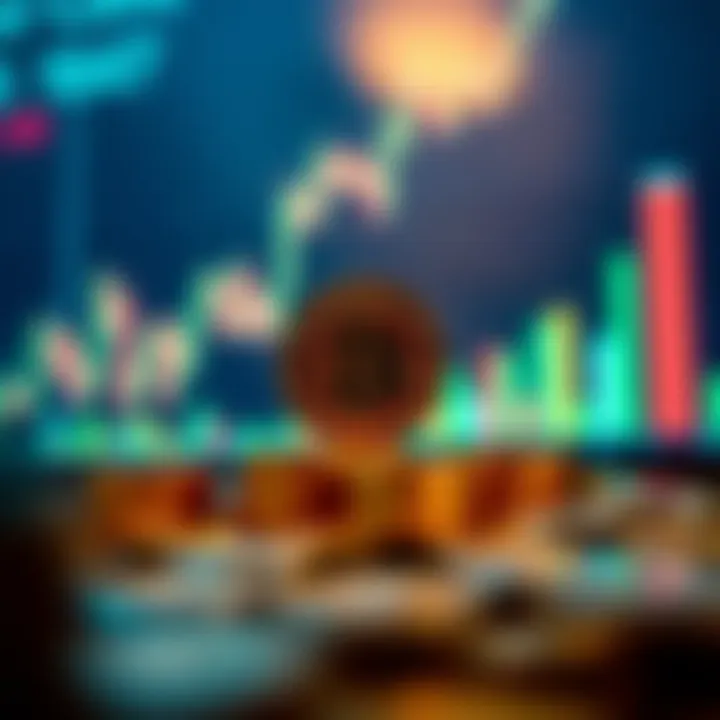 Graph showing ICP coin price trends and market fluctuations