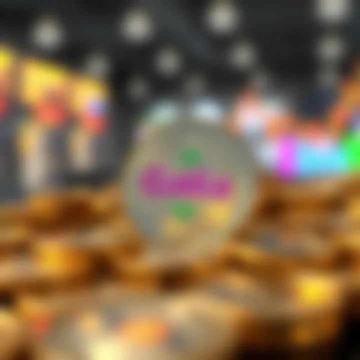Visual representation of market factors impacting Gala coin value
