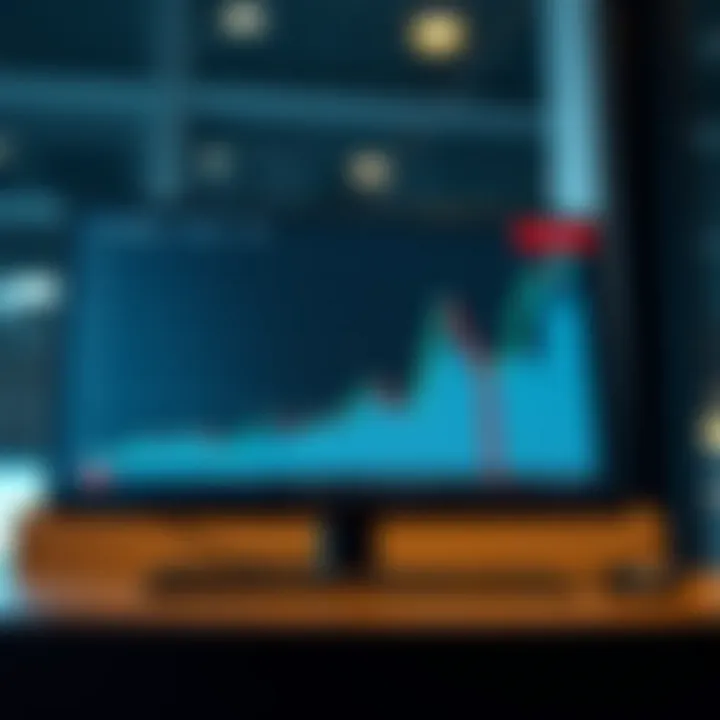 Graph showing how monitoring free margin helps prevent margin calls and manage trading risk