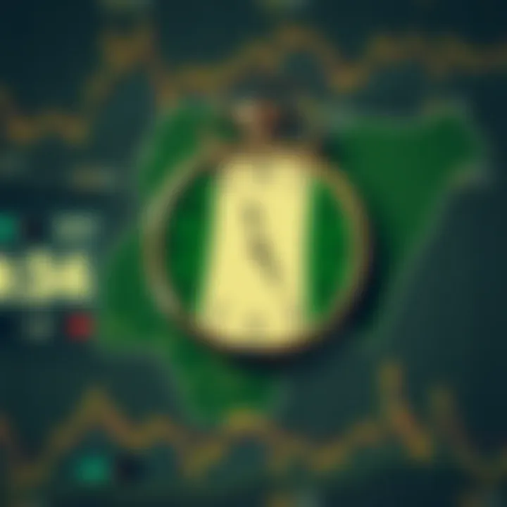 Nigerian Local Time and Forex Market Opening on Sunday Clock overlay on Nigerian map showing local time aligning with forex market opening on Sunday