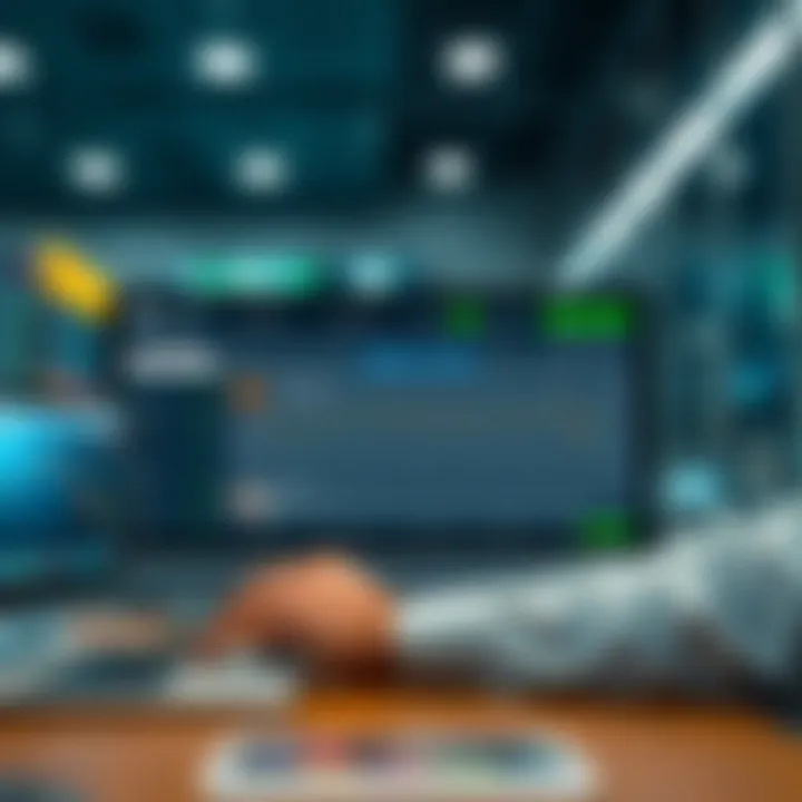 Illustration of secure online trading with Pocket Option highlighting account types and investment security