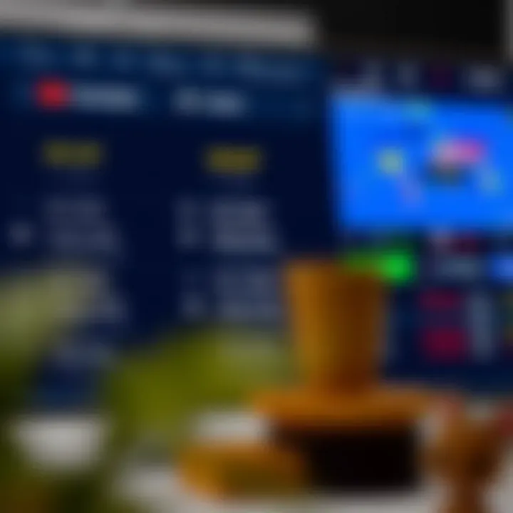 Visual representation of Pocket Option's account types and trading tools available to Nigerian traders