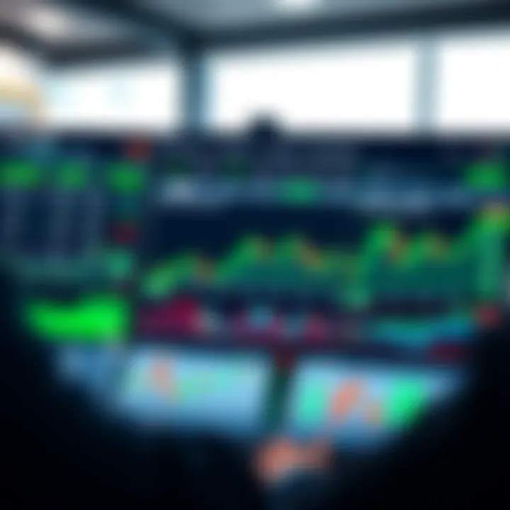 Screenshot of Pocket Option trading platform interface showing various financial instruments and real-time market charts