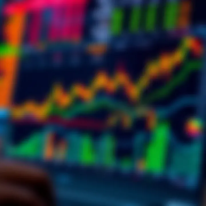 Illustration of diversified investment portfolio with various asset types including stocks and indices