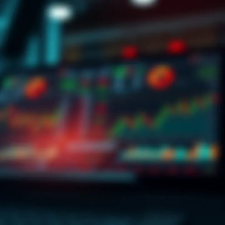 Overview of a Trading Website Dashboard with Stock Market Data Dashboard of a trading website showing stock market charts and real-time data for Nigerian investors