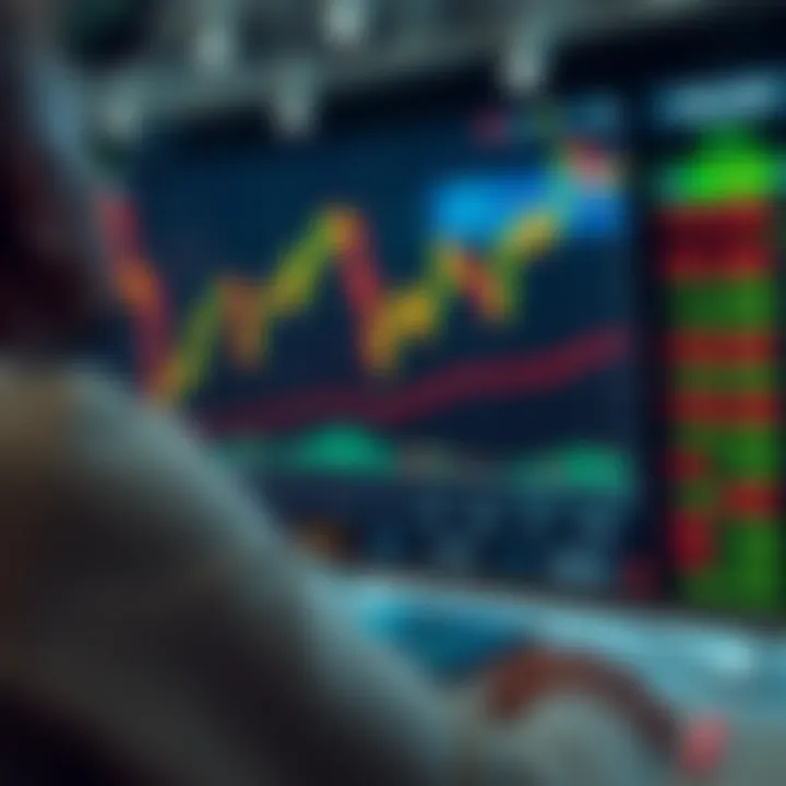 Graph showing automated forex trading system analyzing currency market trends for Nigerian naira