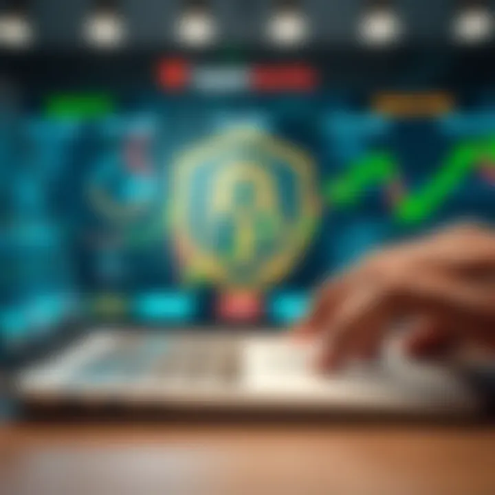 Key Security Features and Regulations for Nigerian Trading Platforms Visual representation of a secure online trading environment highlighting key features such as encryption and regulatory compliance in Nigeria