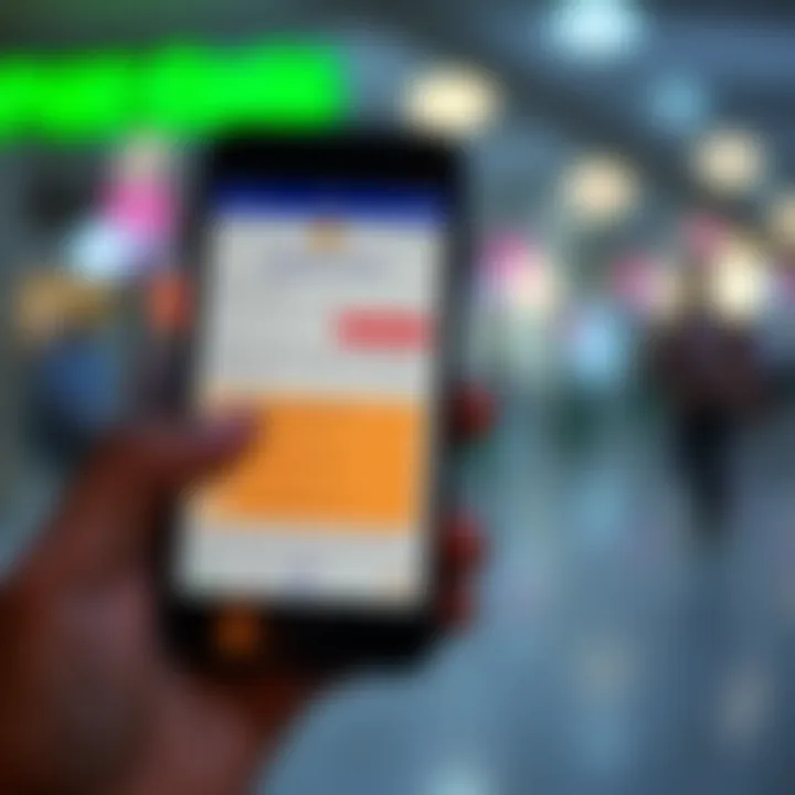 Using TapSwap Codes on Mobile for Maximum Savings Mobile phone screen displaying app interface with highlighted discount codes and usage tips