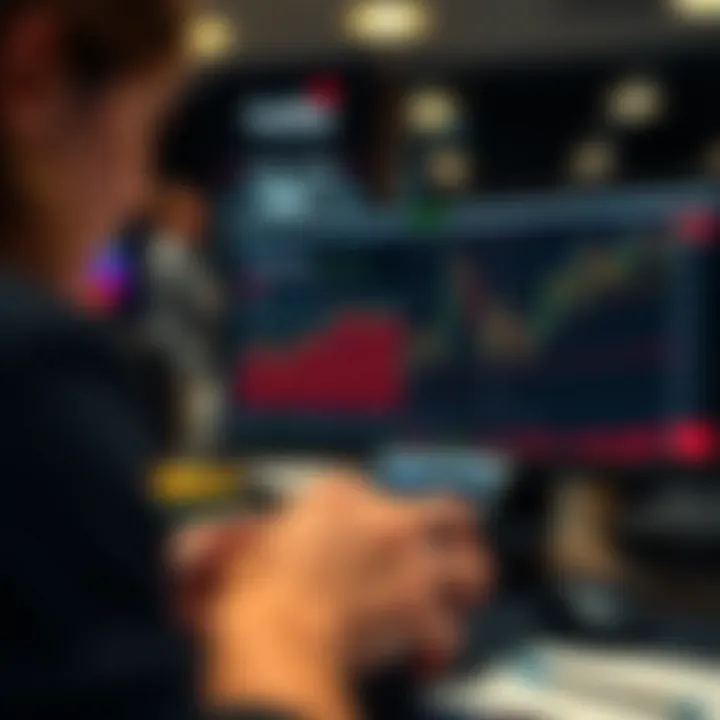Engaging Forex Trading Education via Social Platforms Social media feed displaying educational forex trading content and insights