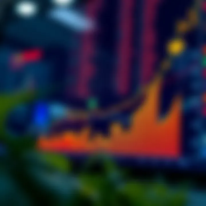 Graph showing rising forex trading trends in Nigerian financial market