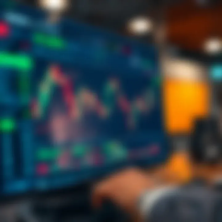 TradingView dashboard displaying interactive charts and technical indicators used for analyzing market trends