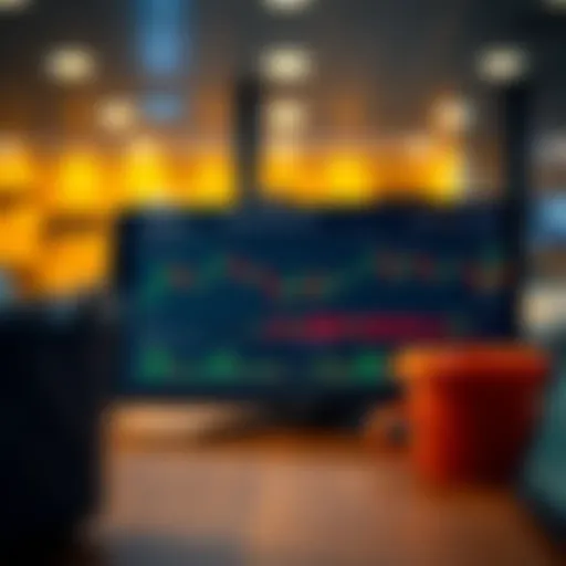 TradingView Deriv APK Real-Time Market Charts Screenshot of TradingView Deriv APK interface displaying real-time stock charts and market indicators