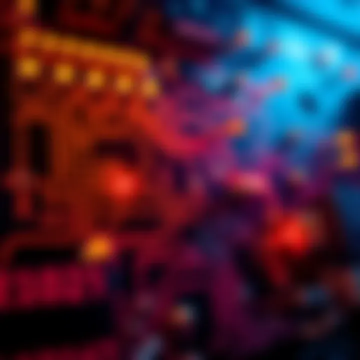 Diagram showing electronic circuits representing binary signals with high and low voltage levels