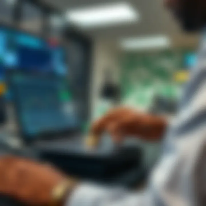 Safe Funding Methods for Deriv Accounts in Nigeria Secure online transaction depicting account funding methods for Deriv trading
