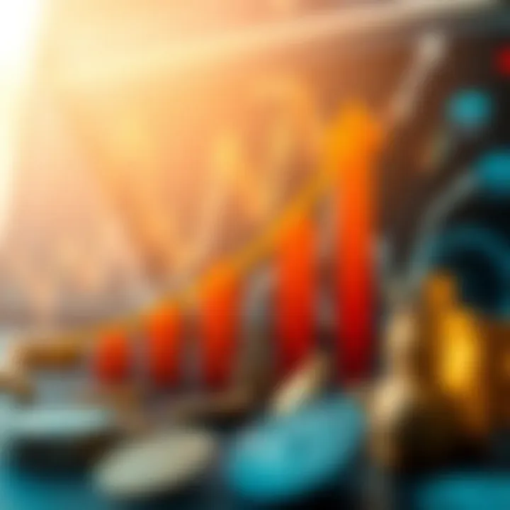 Visual Representation of Trading Growth and Opportunity in Nigeria Conceptual graphic showing growth and success with upward arrows and financial symbols relevant to trading