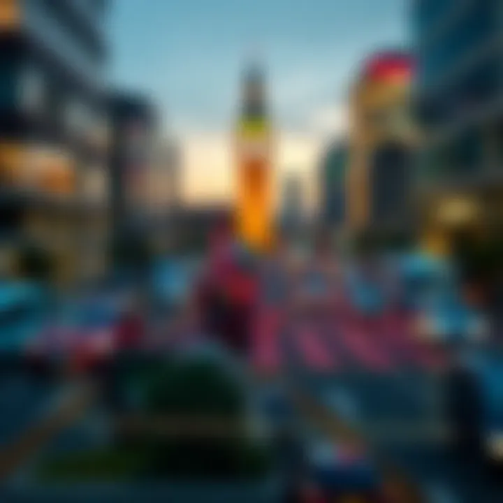 Chart illustrating overlap periods of London forex session with other major forex market sessions