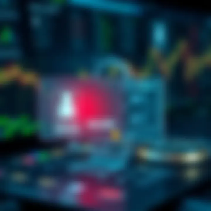 Illustration of secure data protection with encrypted personal identification elements