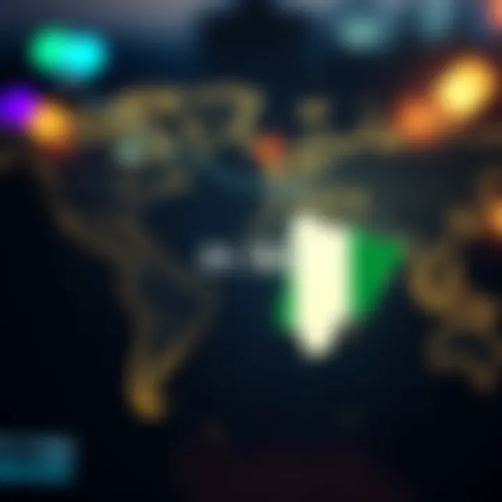 Converting Tokyo Forex Session Hours to Nigerian Time World map highlighting Tokyo and Nigeria with time conversion indicators