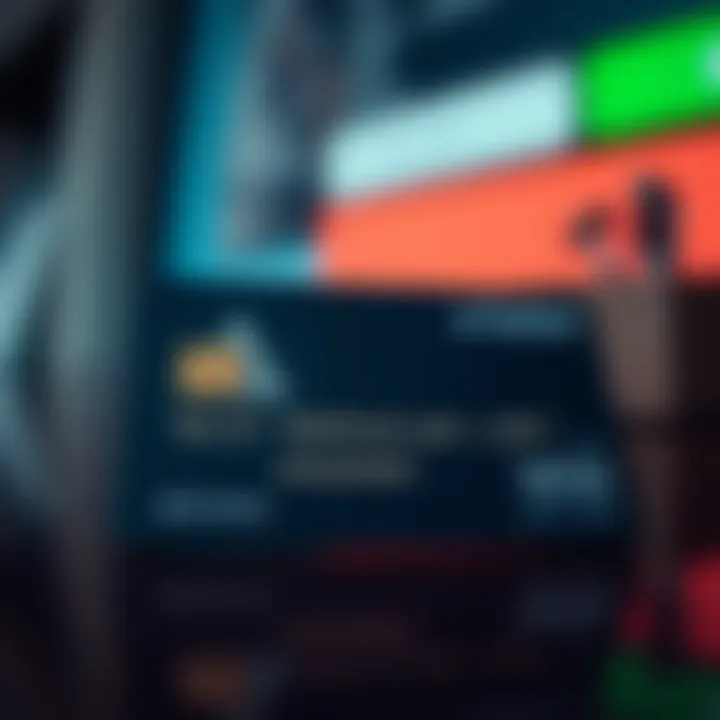 Graphic illustrating a bank card with a warning symbol indicating transaction limit exceeded