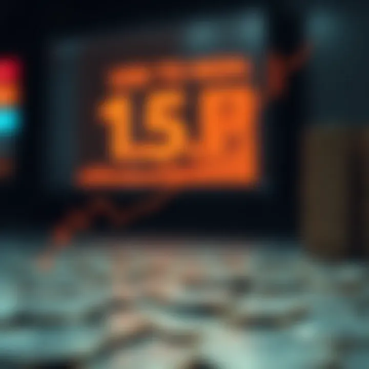 Graph showing fluctuations in the exchange rate between the US dollar and Nigerian naira over time