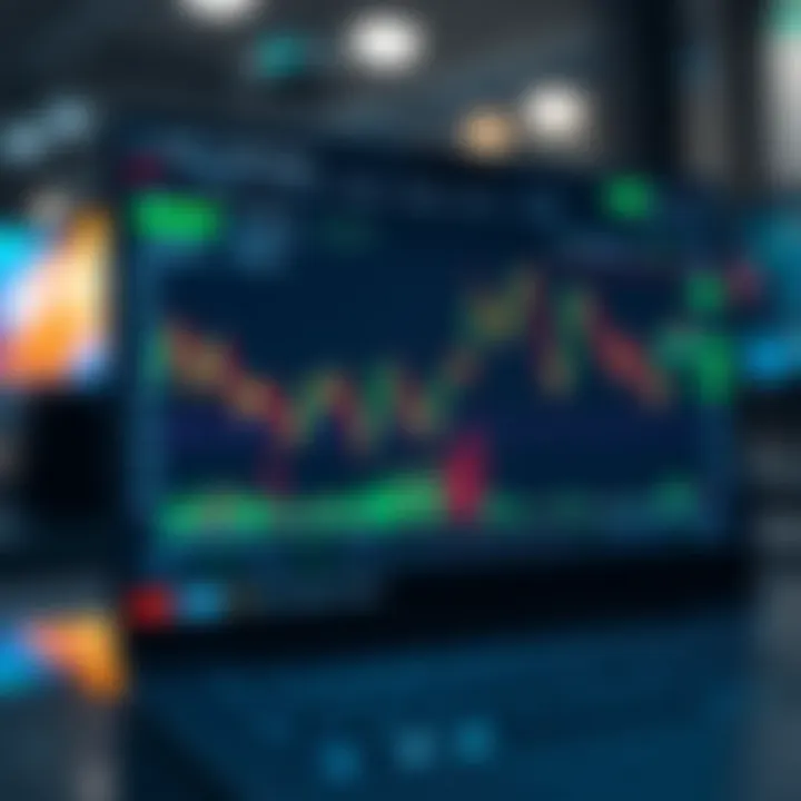 Market Trends and Trading Options on Deriv Platform Deriv trading platform interface showing market trends and trading options