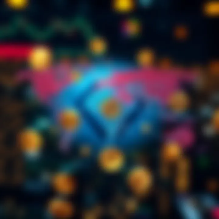 Illustration of global network highlighting cryptocurrency adoption across different countries