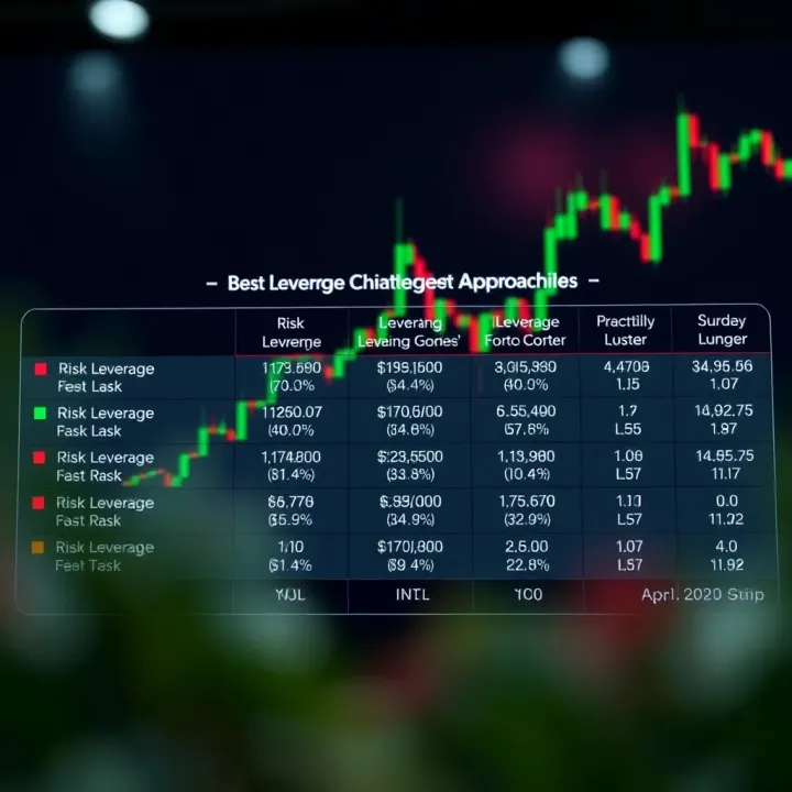 Comparing Leverage Choices and Risk Management Approaches Chart comparing different leverage options alongside associated risk management strategies