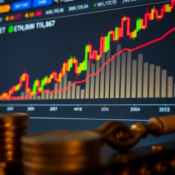 Chart analyzing key factors influencing Ethereum Classic price movements