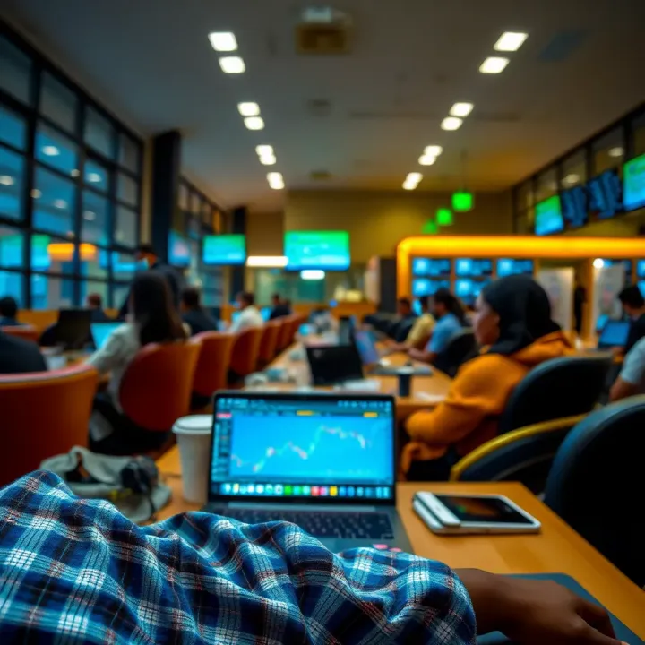 Conceptual illustration of online trading safety and regulatory compliance in Nigeria